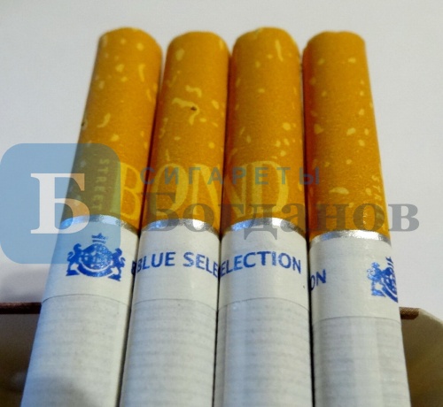 Пачка сигарет Bond Street Blue Selection, вид 4