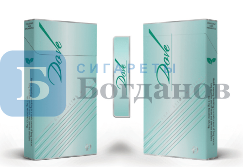 Пачка сигарет Dove Menthol SuperSlims, вид 3