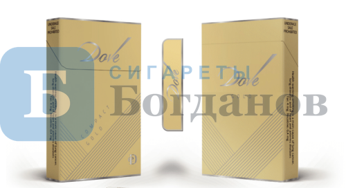 Пачка сигарет Dove Gold Compact (nano), вид 2