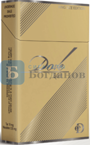 Пачка сигарет Dove Gold KingSize