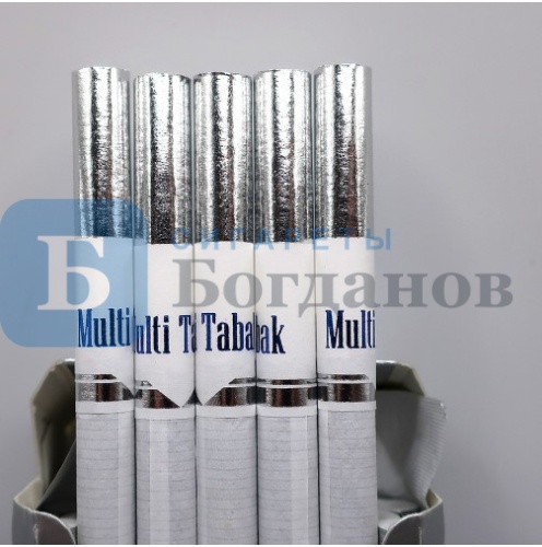 Пачка сигарет Multi Tabak SS North (silver), вид 2