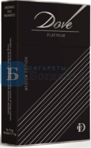 Пачка сигарет Dove Platinum QS (medium)