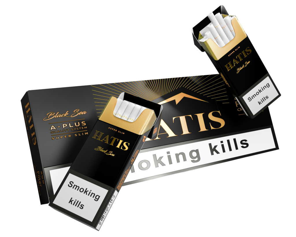 Пачка сигарет Hatis SS Black