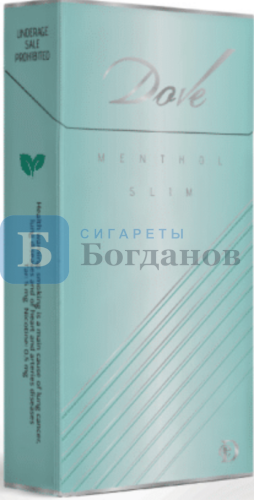 Пачка сигарет Dove Menthol Slim