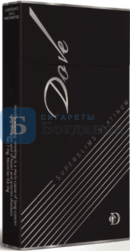 Пачка сигарет Dove Platinum SuperSlims