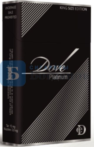 Пачка сигарет Dove Platinum KingSize
