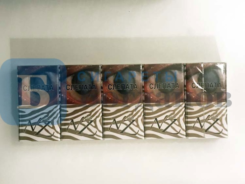 Пачка сигарет NZ Gold SS, вид 5