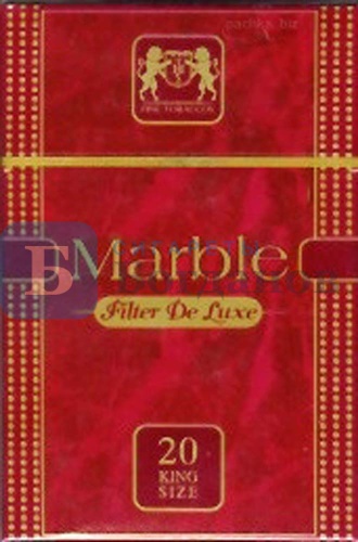 Пачка сигарет Marble (Марбле) Filter De Luxe