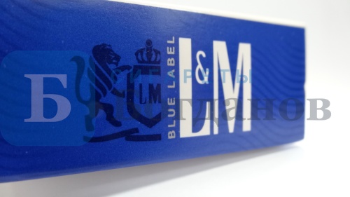 Пачка сигарет L&M Blue Label, вид 3