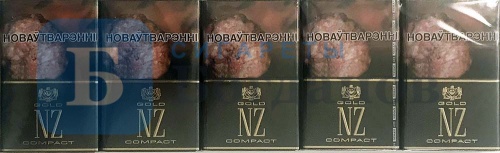 Пачка сигарет NZ Gold Compact, вид 5