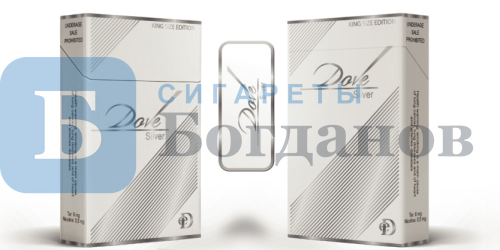 Пачка сигарет Dove Silver KingSize, вид 3