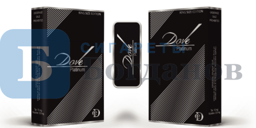 Пачка сигарет Dove Platinum KingSize, вид 5