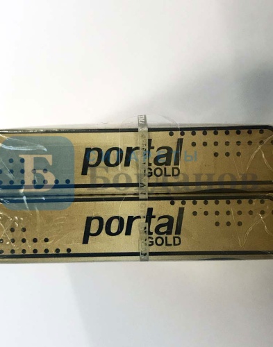Пачка сигарет Portal Gold, вид 4