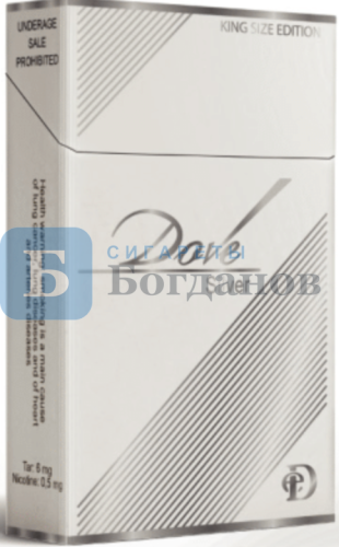 Пачка сигарет Dove Silver KingSize